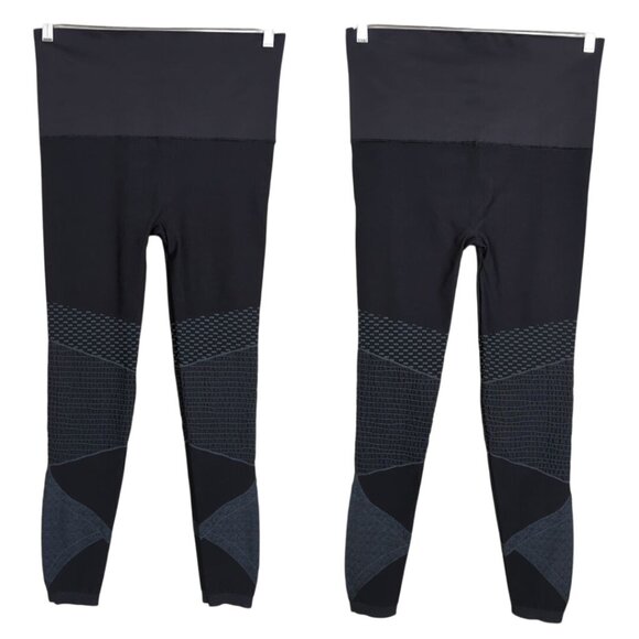 SPANX Look At Me‎ Now Seamless Moto Indigo Blue colored Leggings size 1X - Picture 1 of 10